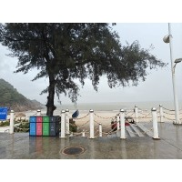 溪涌之行，6月風(fēng)雨擋不住激埃特的熱情